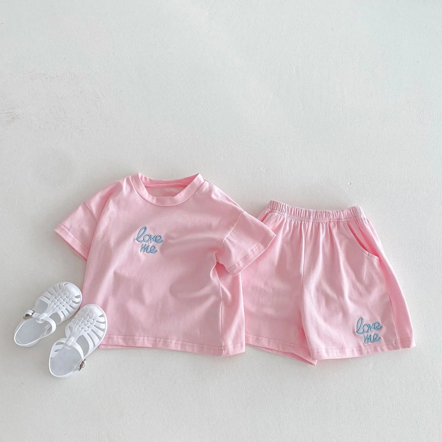Love Me Shorts Set