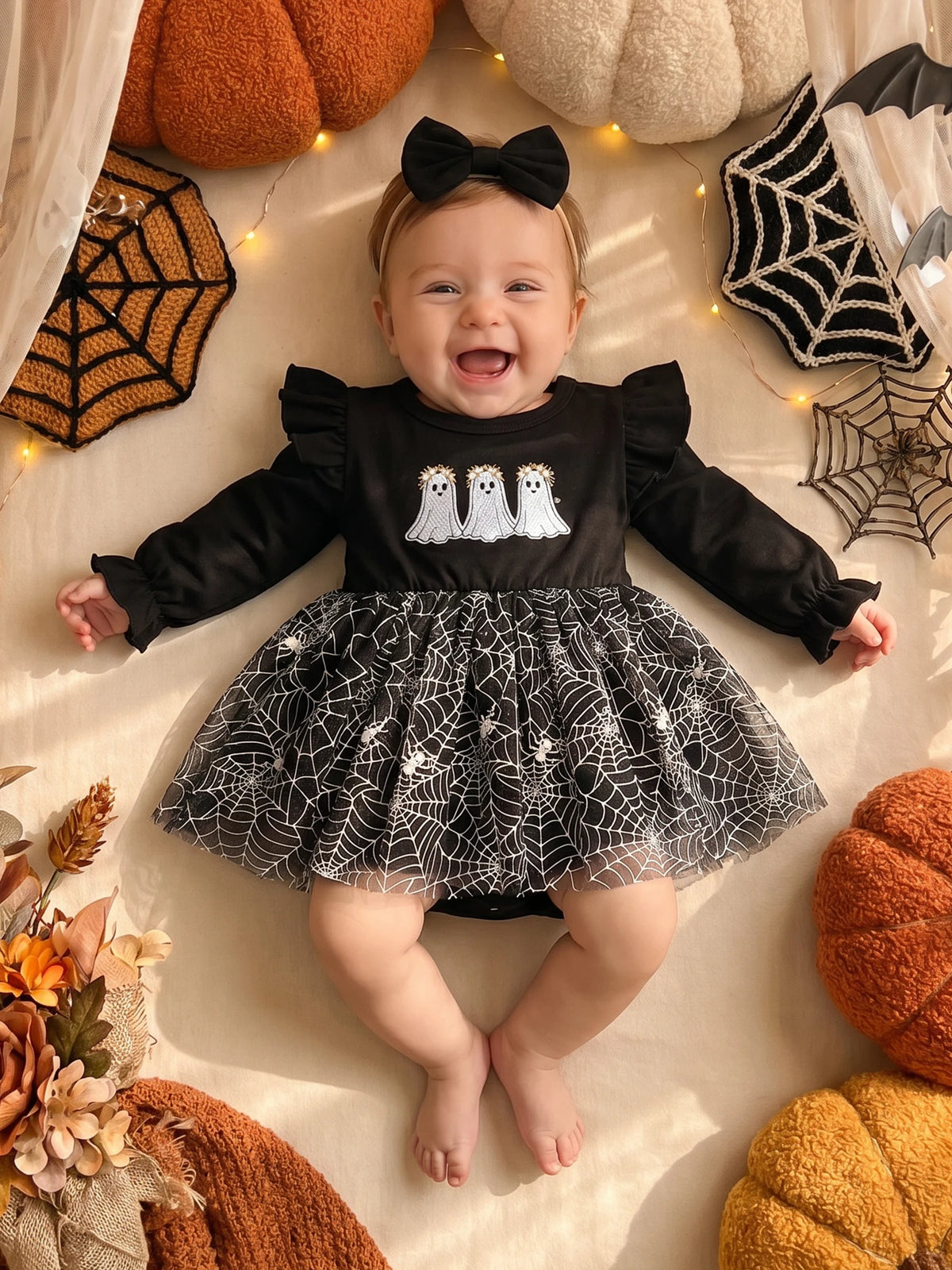 Ghoul Tulle Dress & Bow
