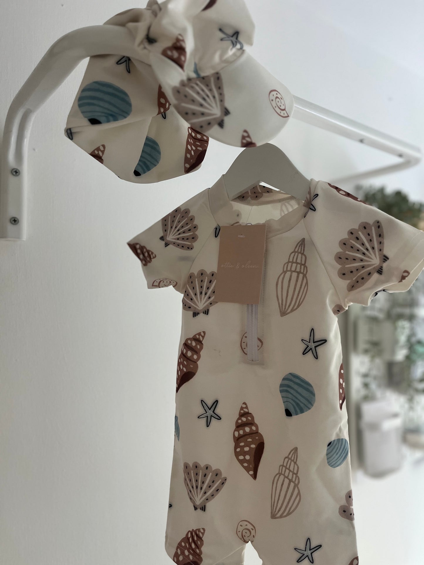 Oscar Shell Swimsuit & Hat