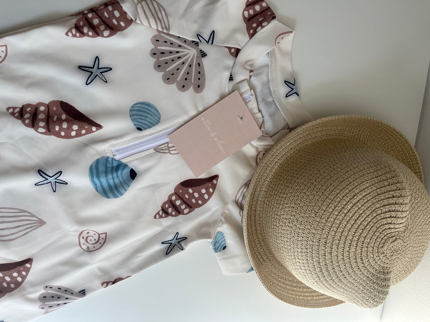 Oscar Shell Swimsuit & Hat