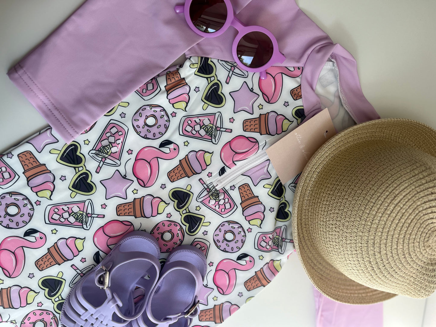 Harley Retro Swimsuit & Hat