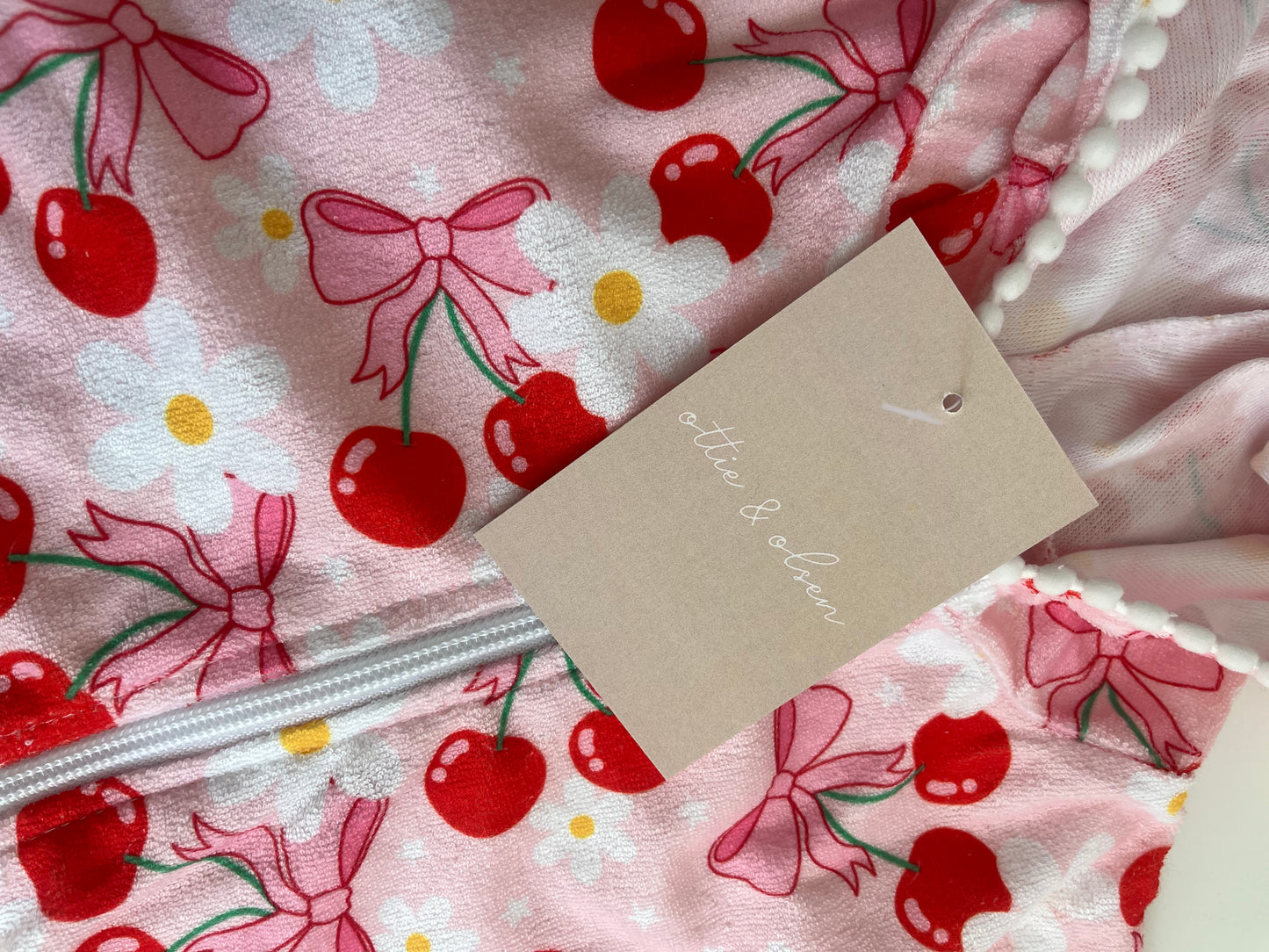 Nelle Cherry Beach Dress