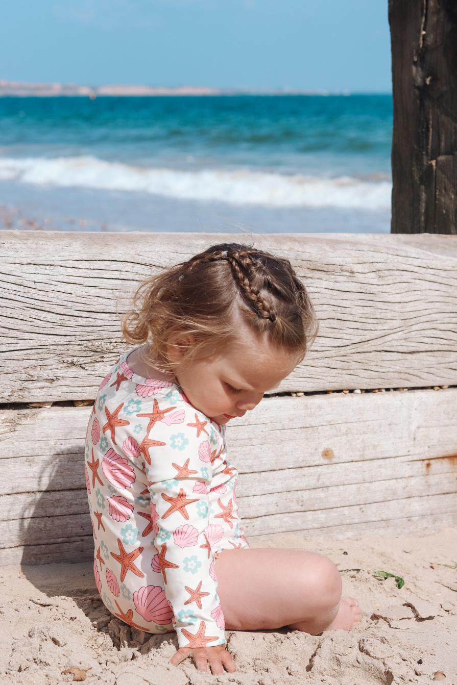 Nora Starfish Swimsuit & Bonnet
