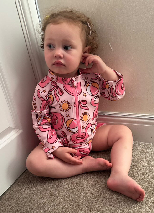 Ella Rae Flamingo Swimsuit