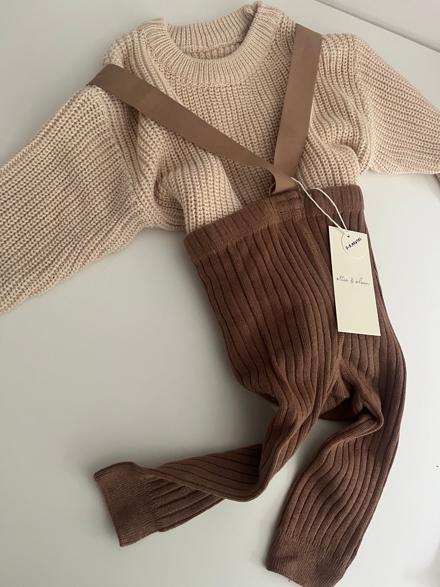 Knitted Ribbed Romper