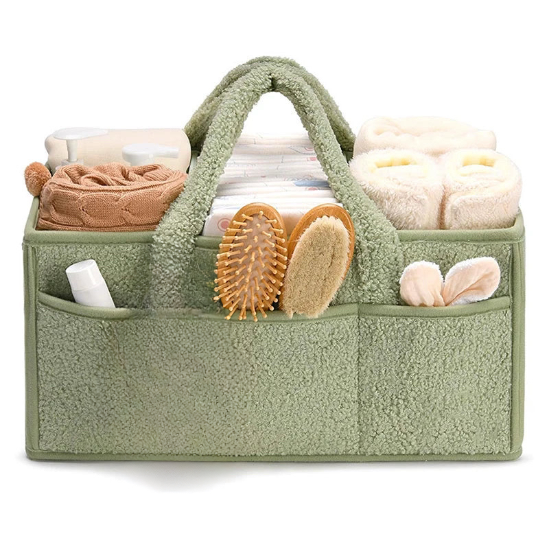Boucle Nappy Caddy | Organiser | Baby | Nursery Decor