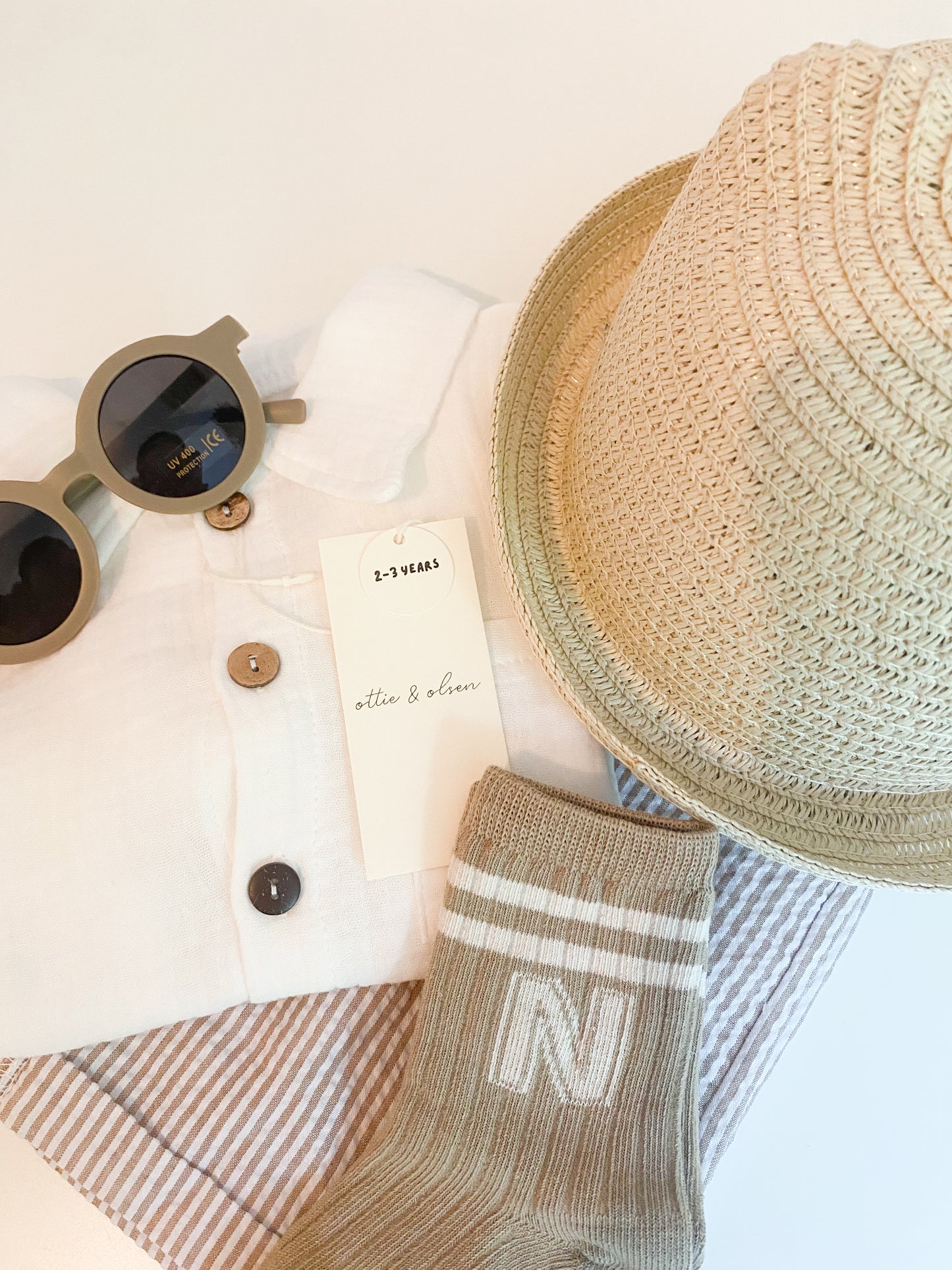 Bodhi Bear Straw Hat