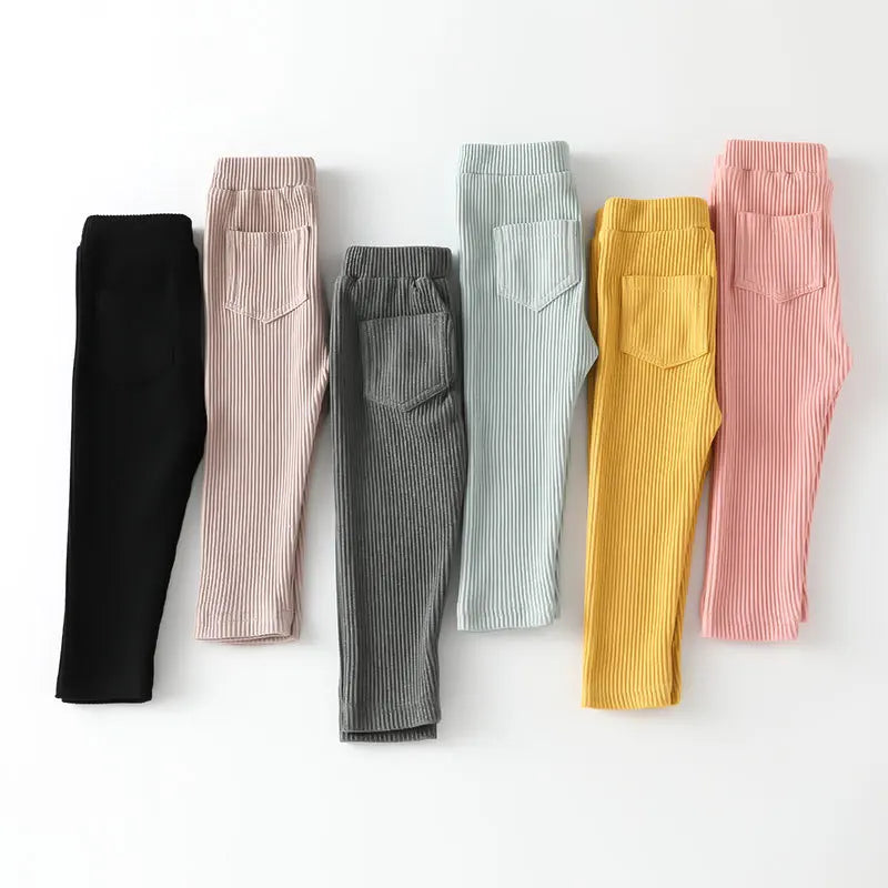 Ribbed Pocket Leggings