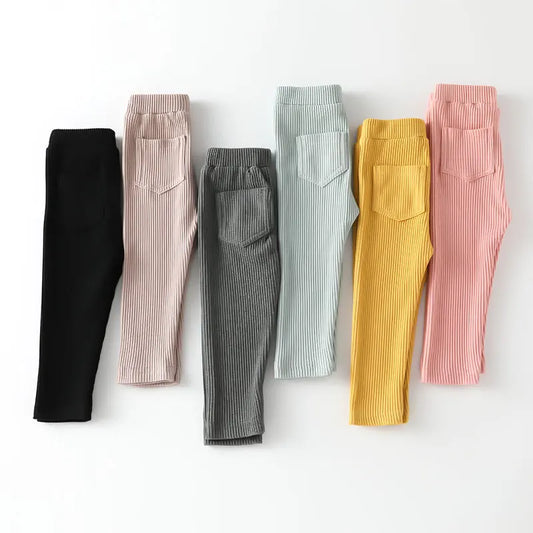 Ribbed Pocket Leggings