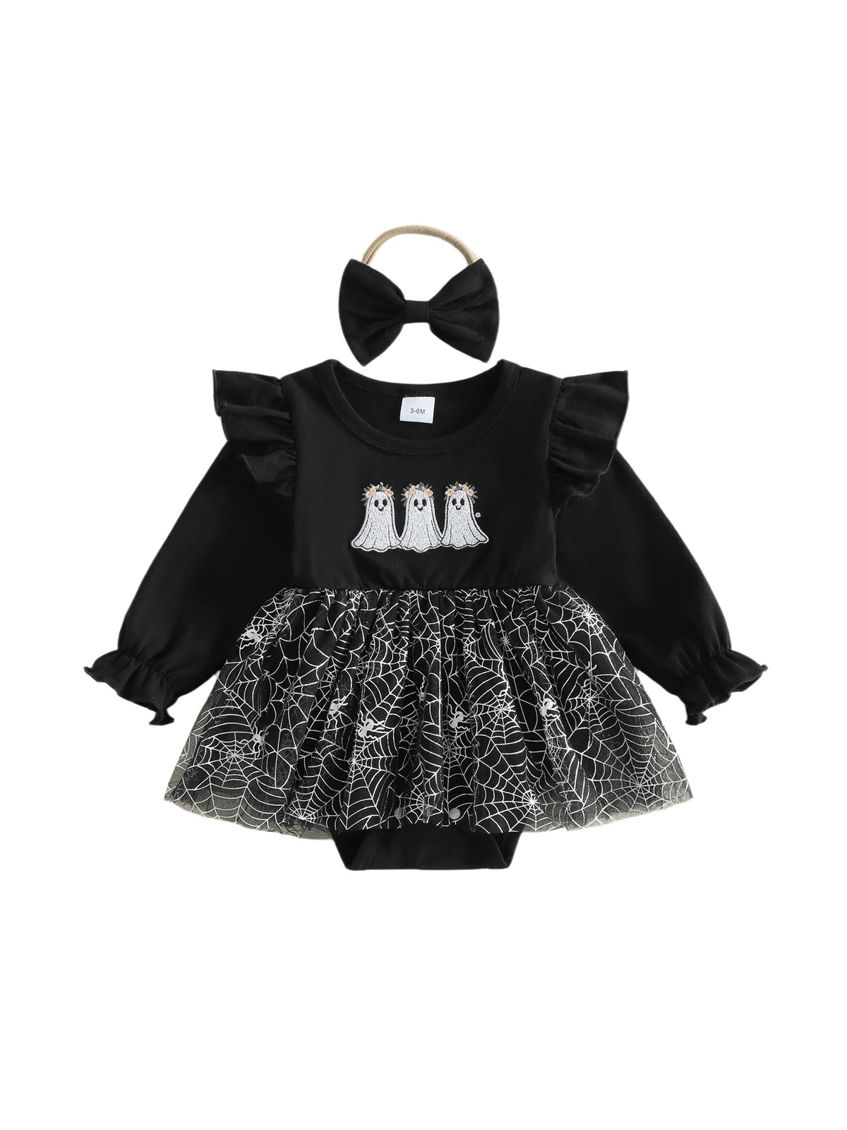 Ghoul Tulle Dress & Bow