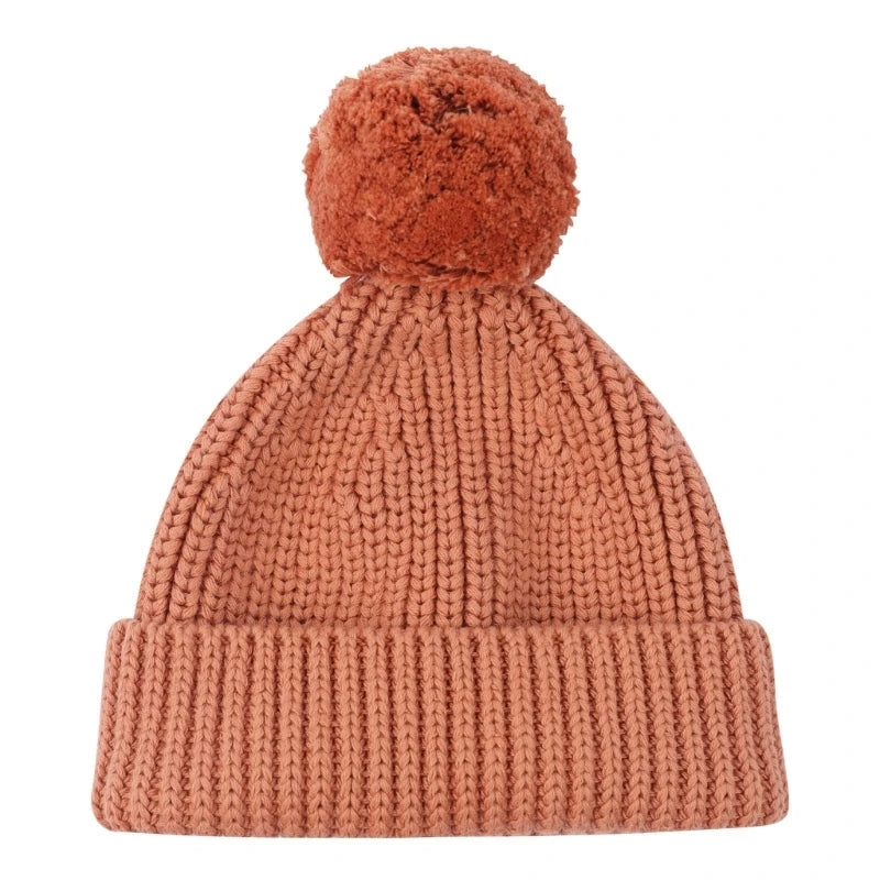 Knitted Pom Hat