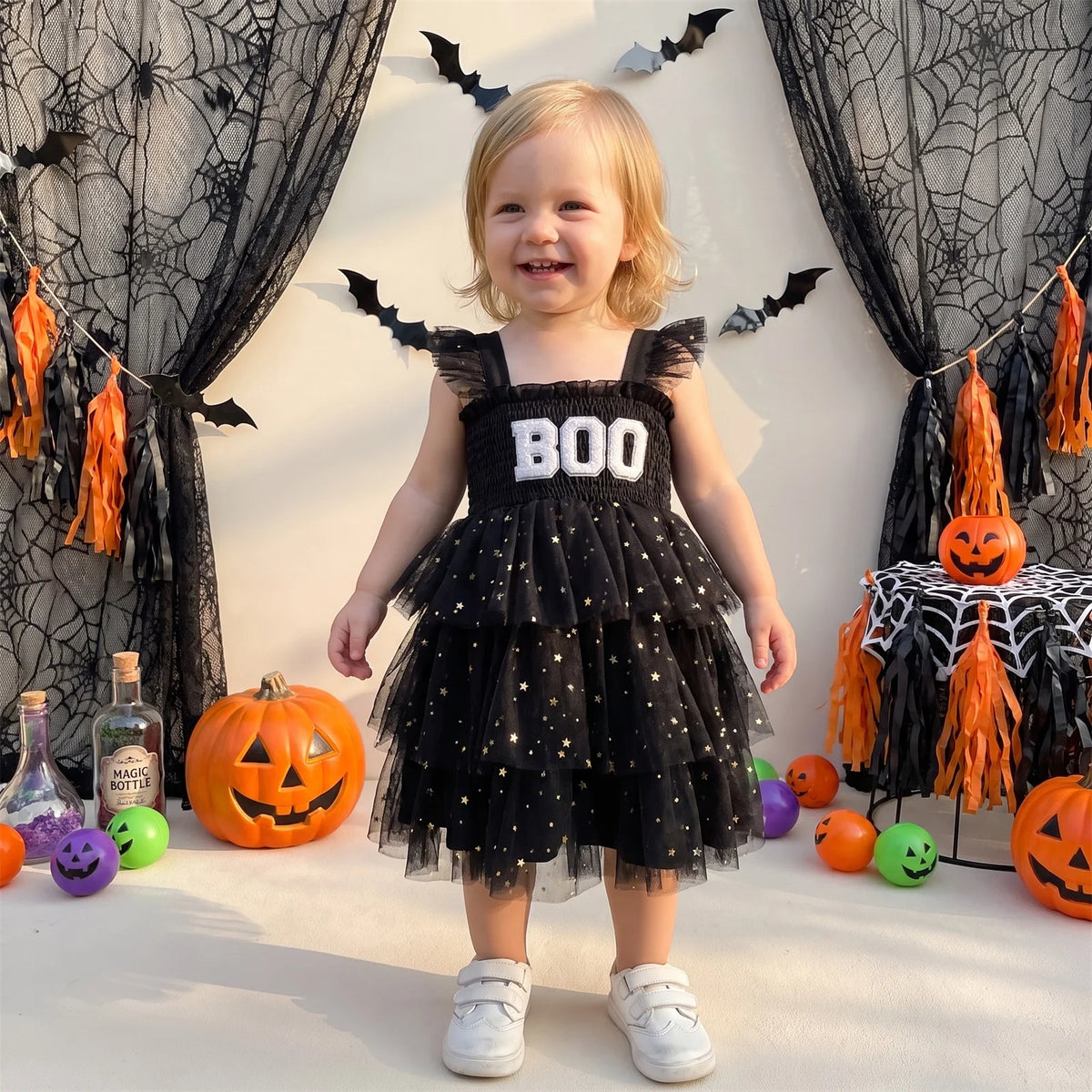 Halloween Sparkle Tulle Dress