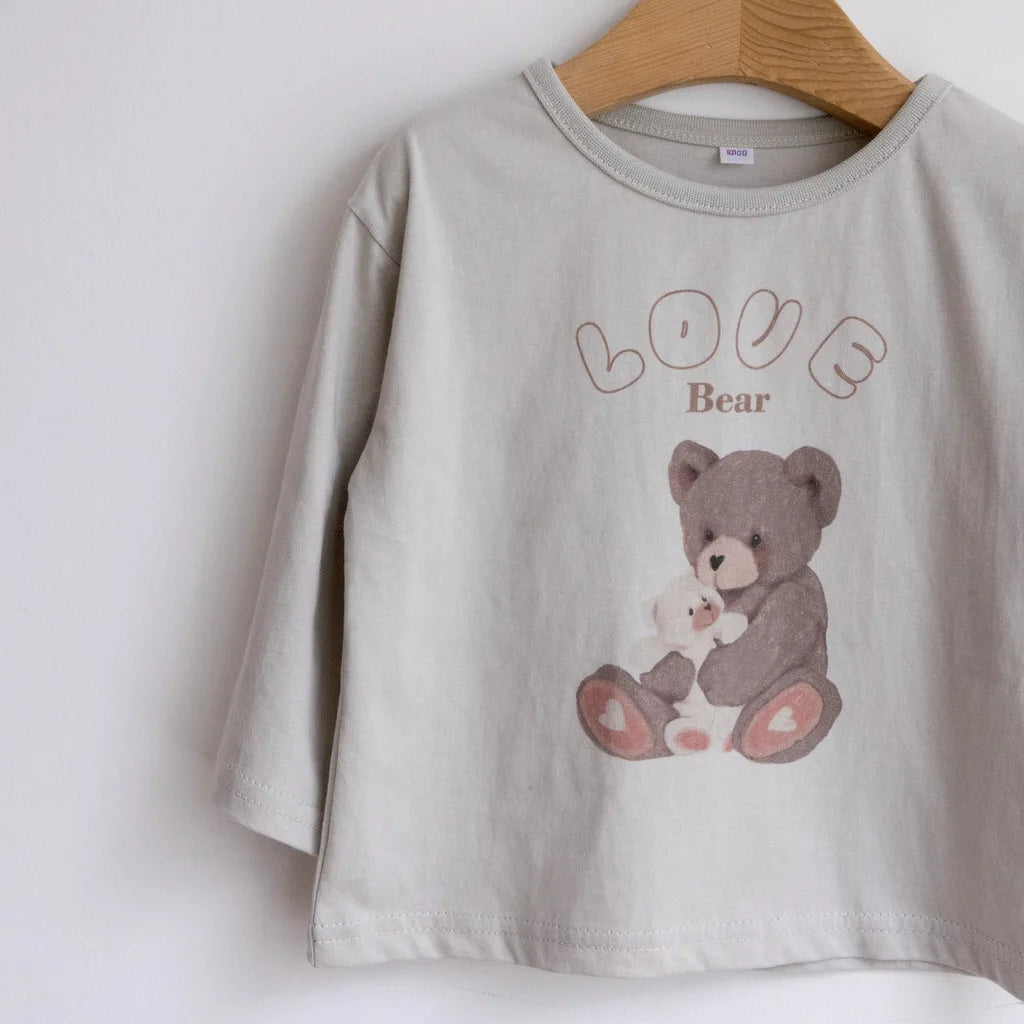 Casual Bear Long Sleeve Tee