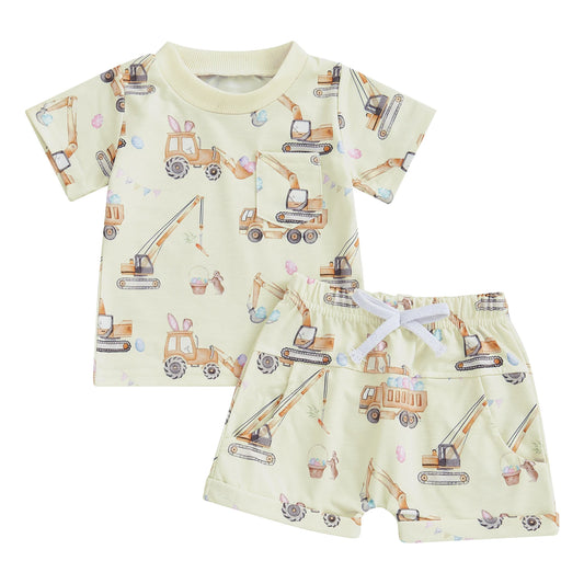 Eggscavator Shorts Set