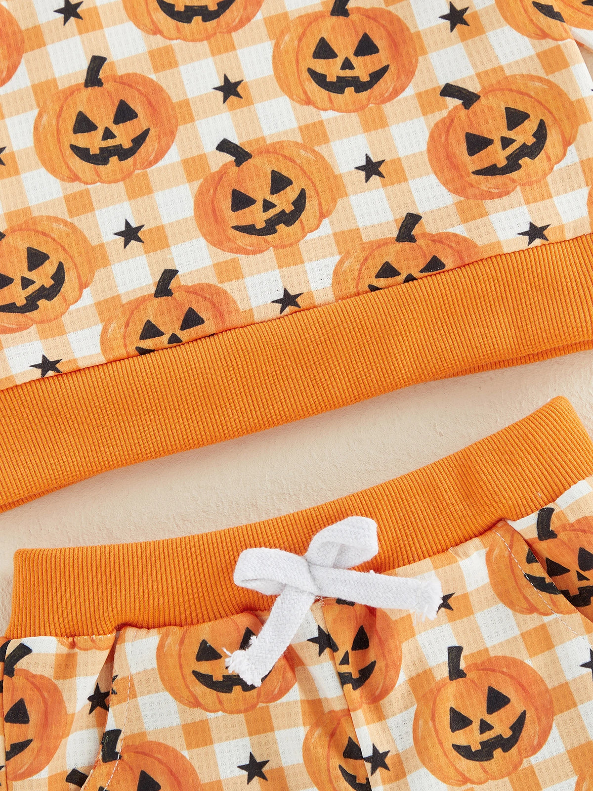 Pumpkin Plaid Loungeset