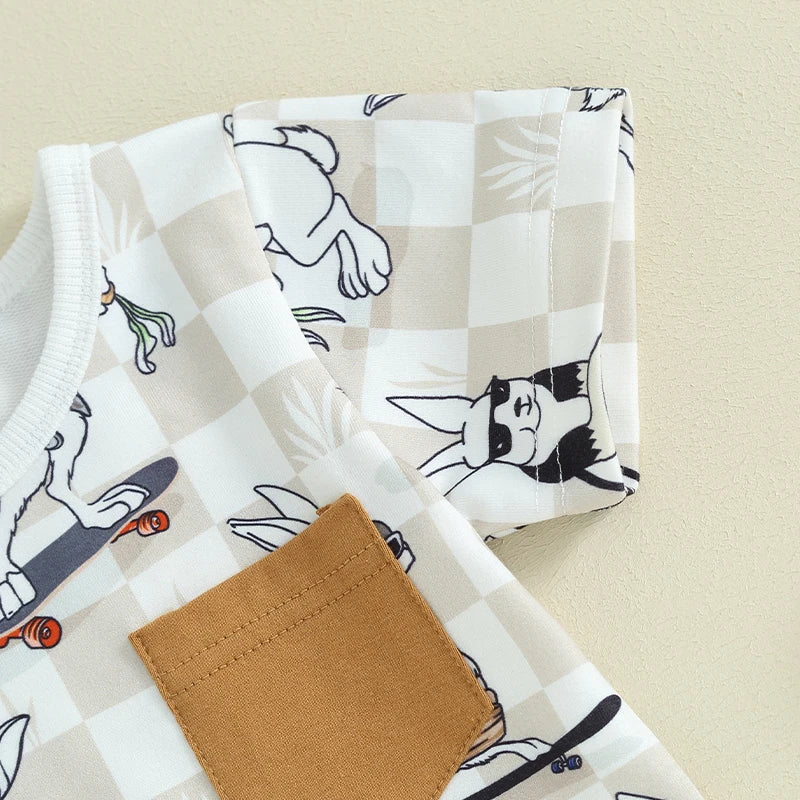 Cool Hare Shorts Set