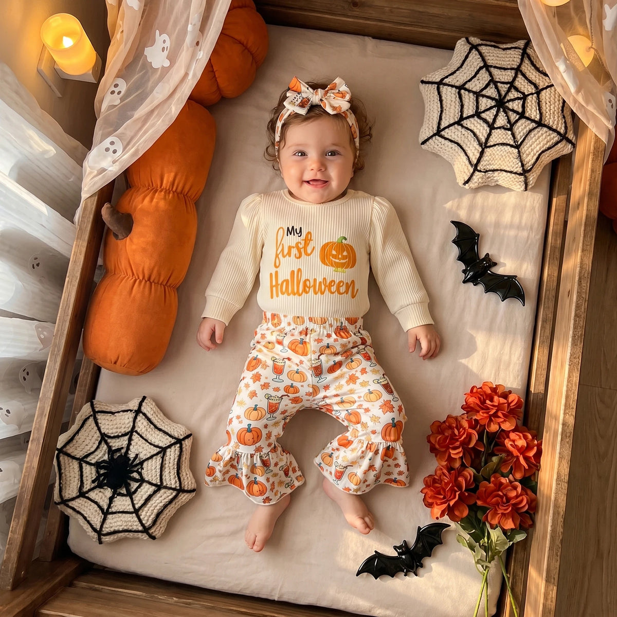 My First Halloween Bell Bottoms