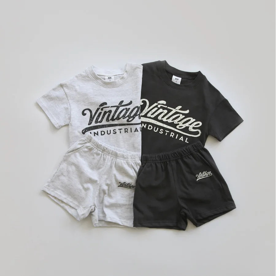 Vintage Cotton Shorts 2pc