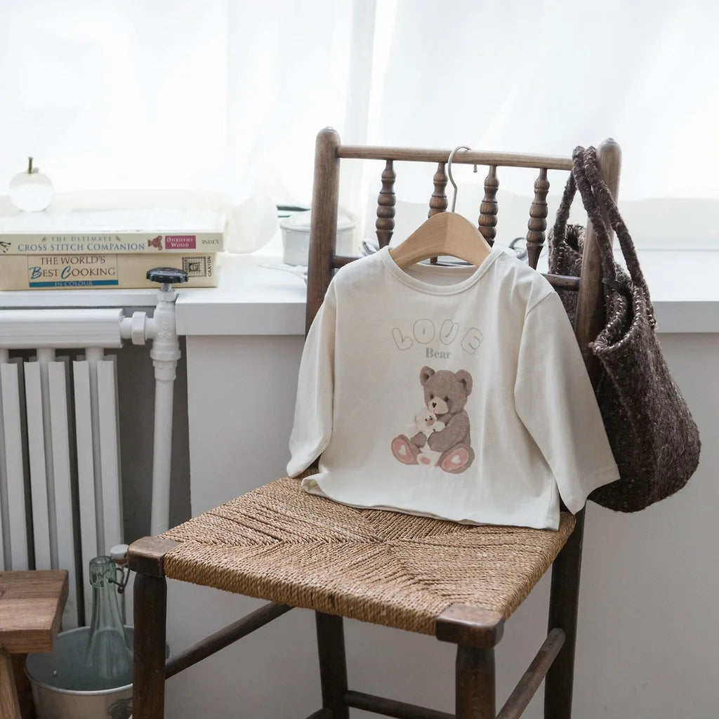 Casual Bear Long Sleeve Tee