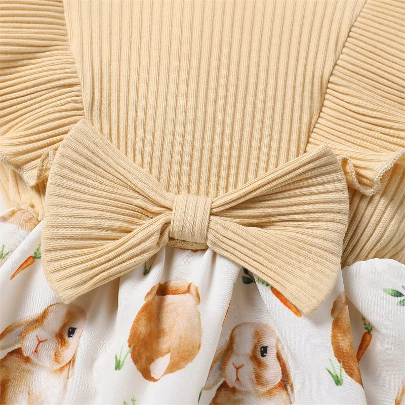 Baby Bunny Ruffle Dress & Bow