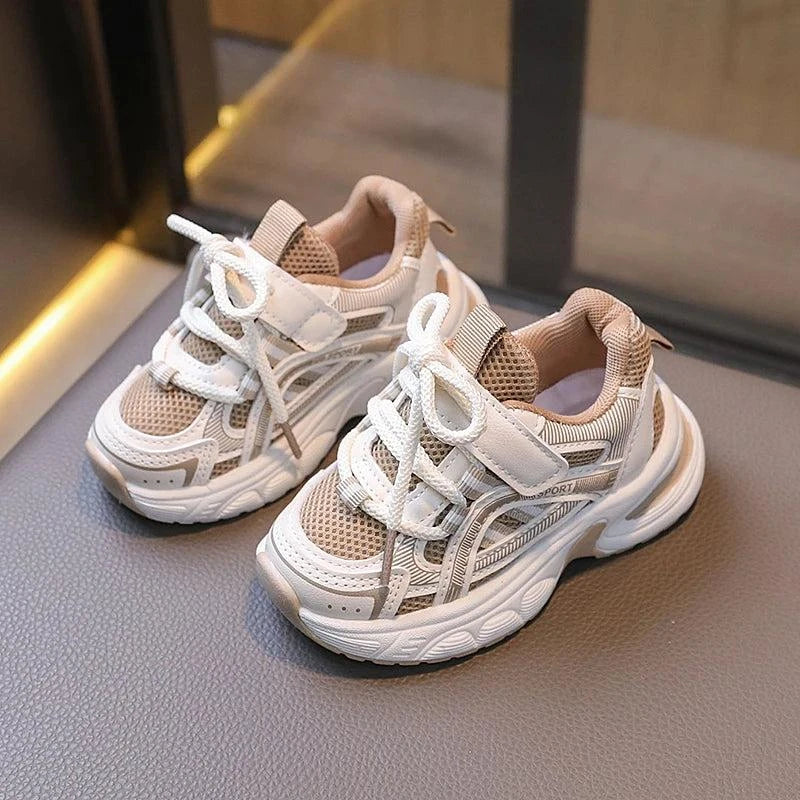 Chunky unisex trainers lightweight breathable mesh sneakers for kids