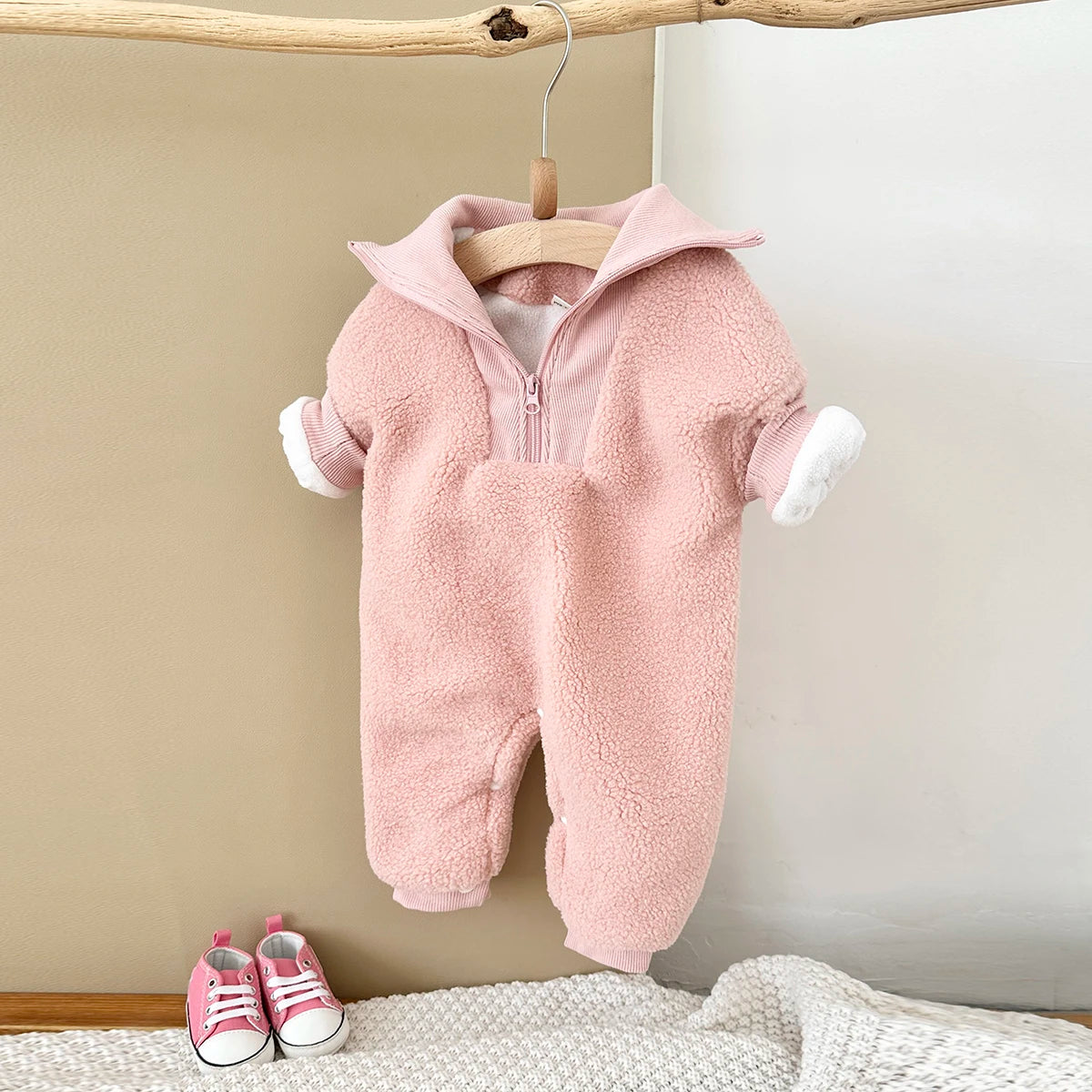 Half-Zip Fleece Snowsuit