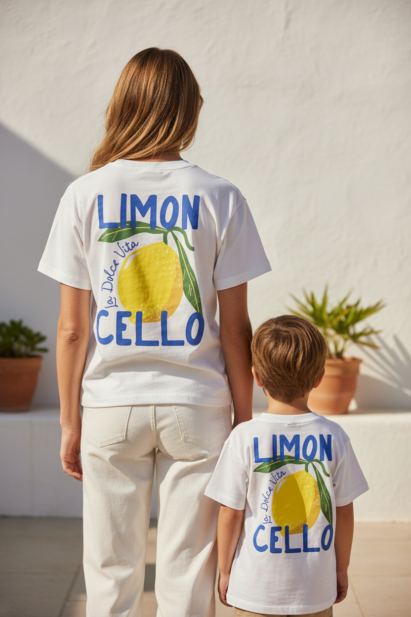 Limon Cello Unisex Basic Tee | Mama & Mini