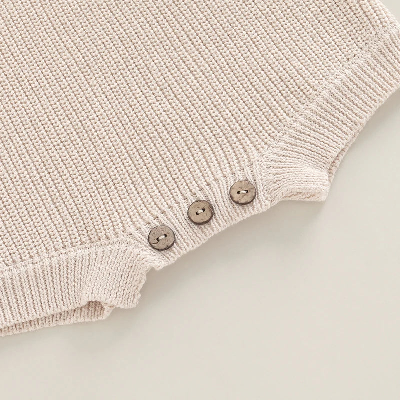 Knitted Ribbed Romper