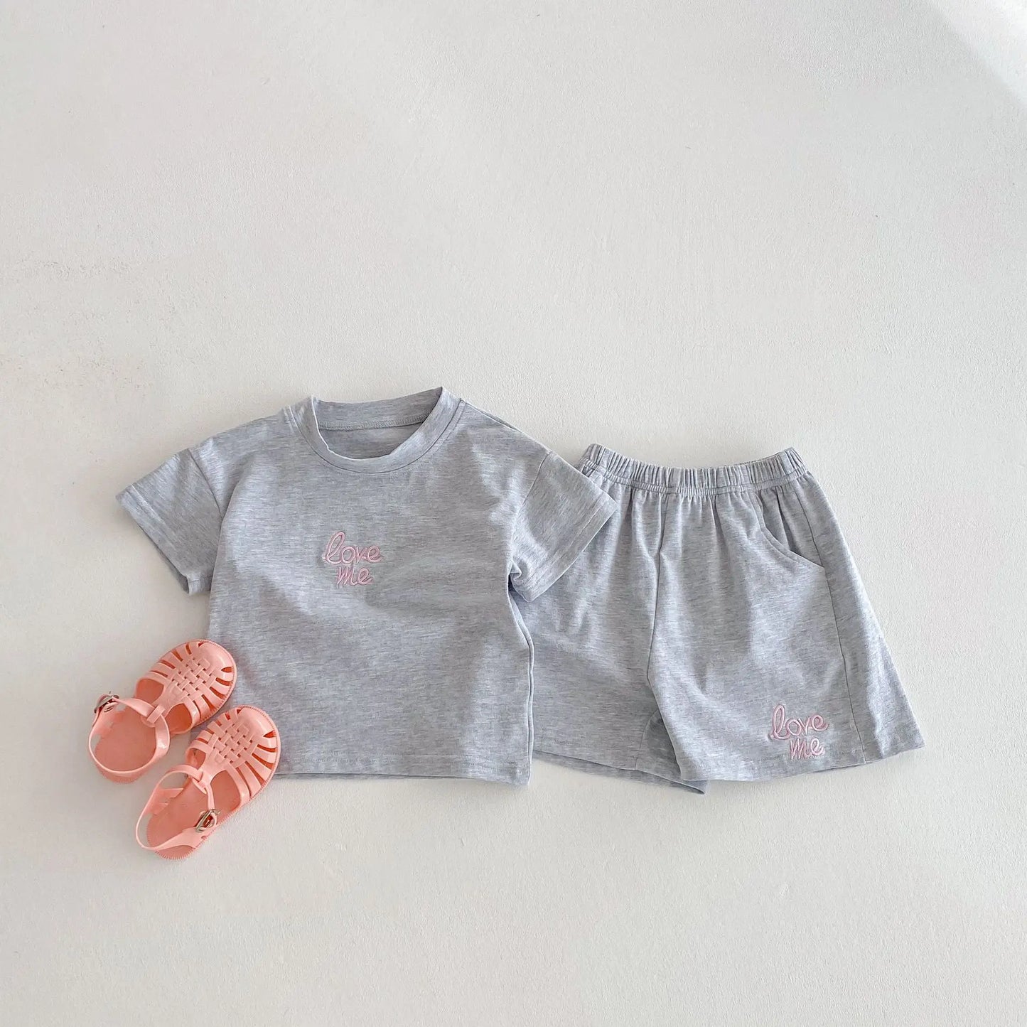 Love Me Shorts Set