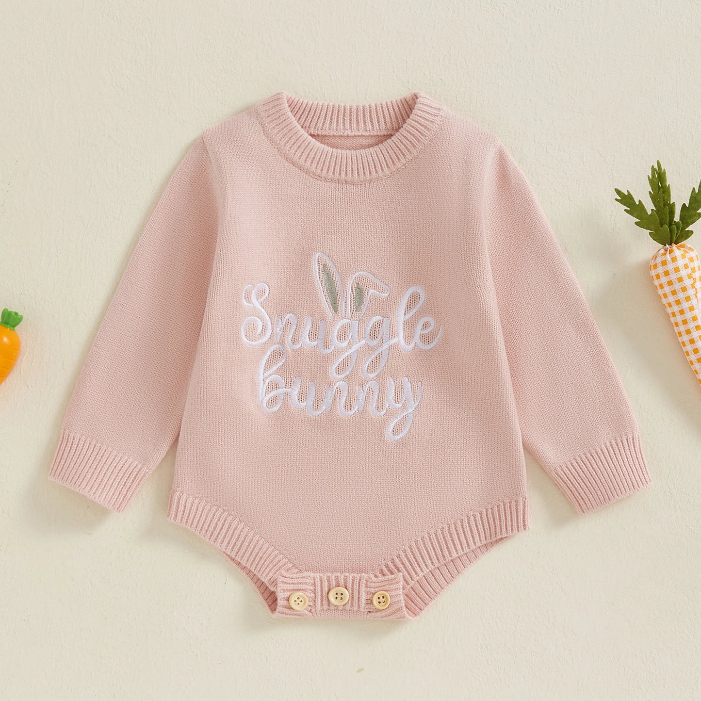 Snuggle Bunny Knitted Romper
