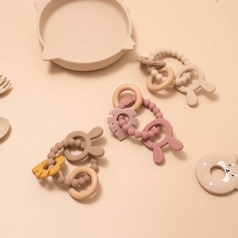 Rabbit Silicone Teether