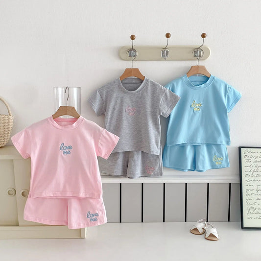 Love Me Shorts Set
