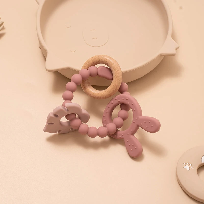 Rabbit Silicone Teether
