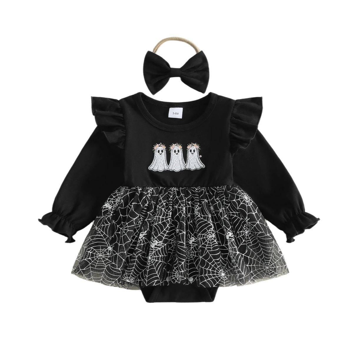 Ghoul Tulle Dress & Bow