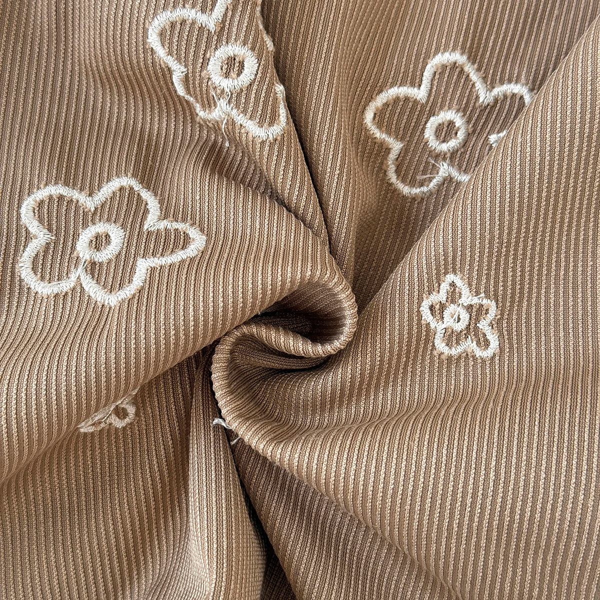 Floral Corduroy Dress