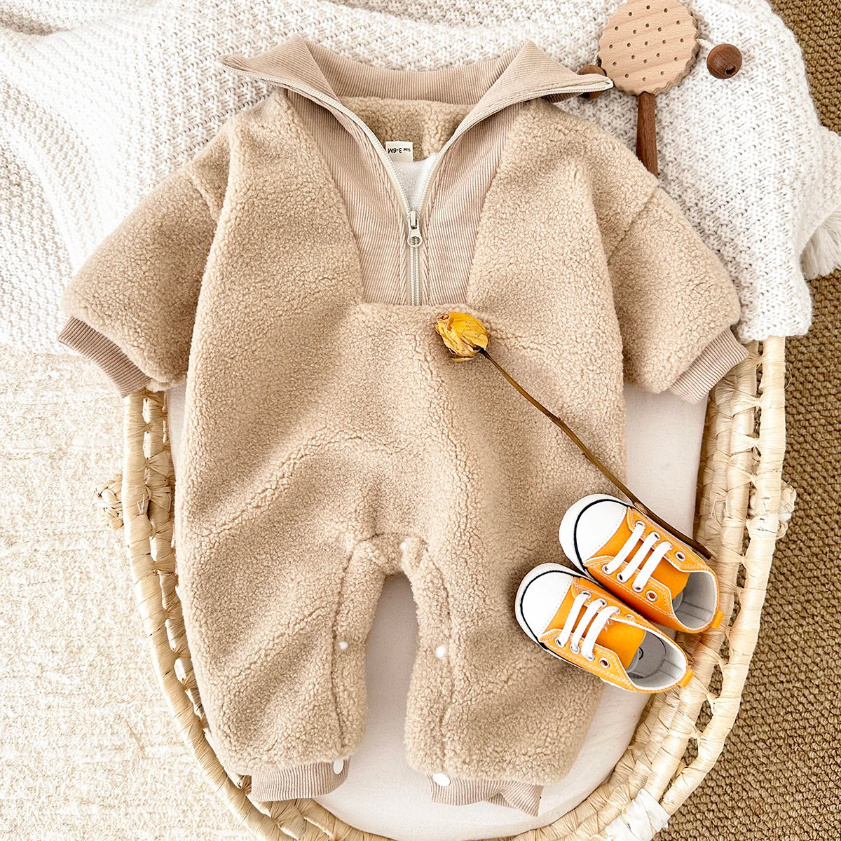 Half-Zip Fleece Snowsuit