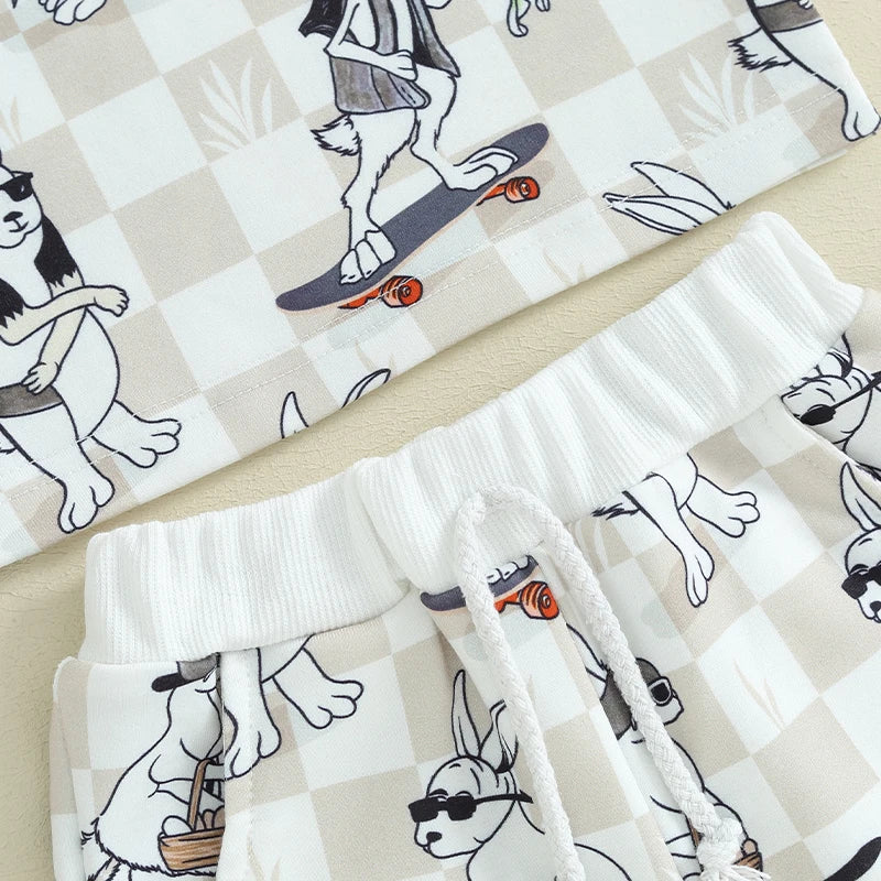 Cool Hare Shorts Set