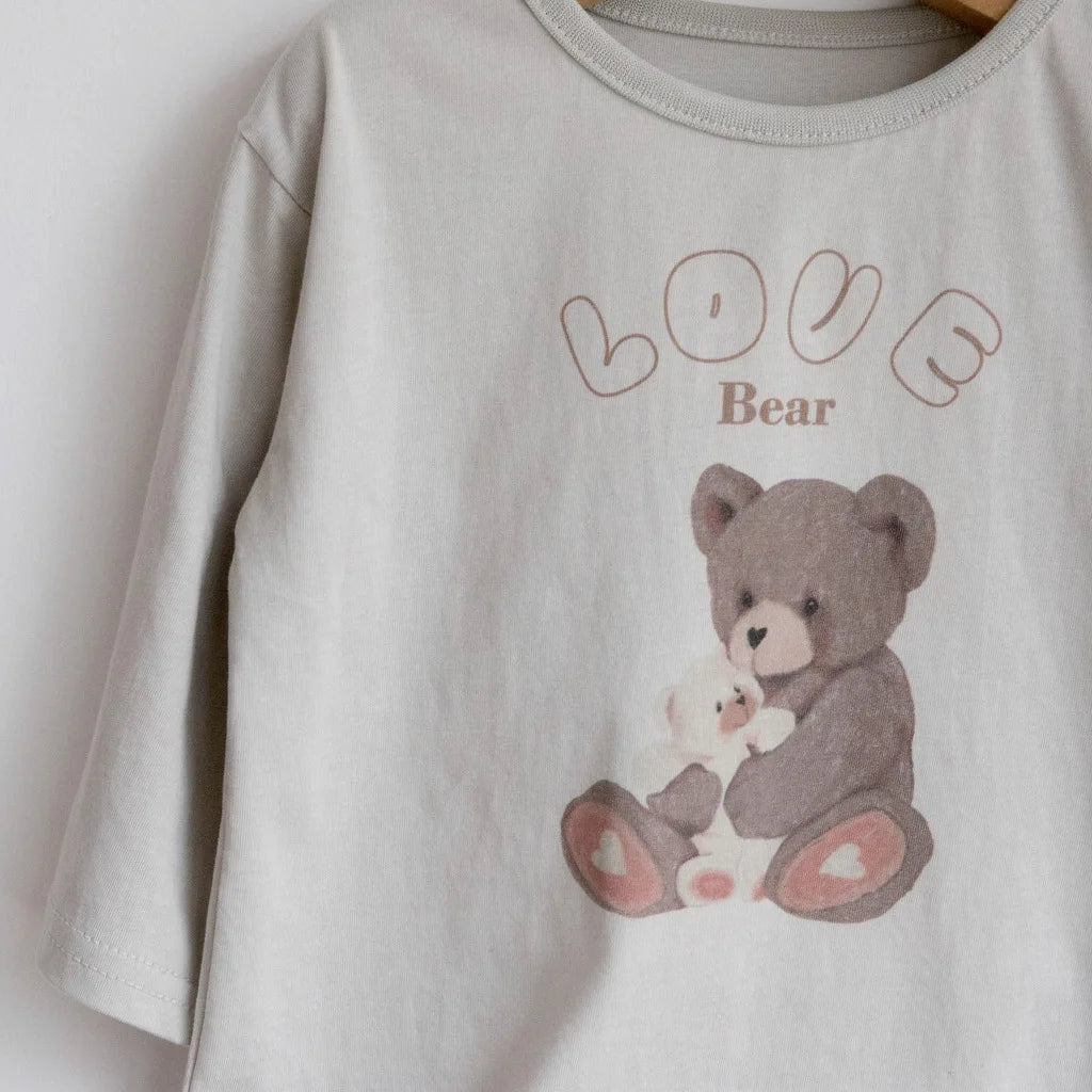 Casual Bear Long Sleeve Tee