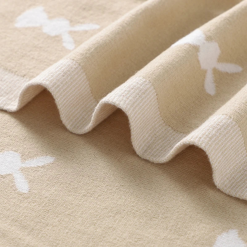 Bunny Knitted Blanket