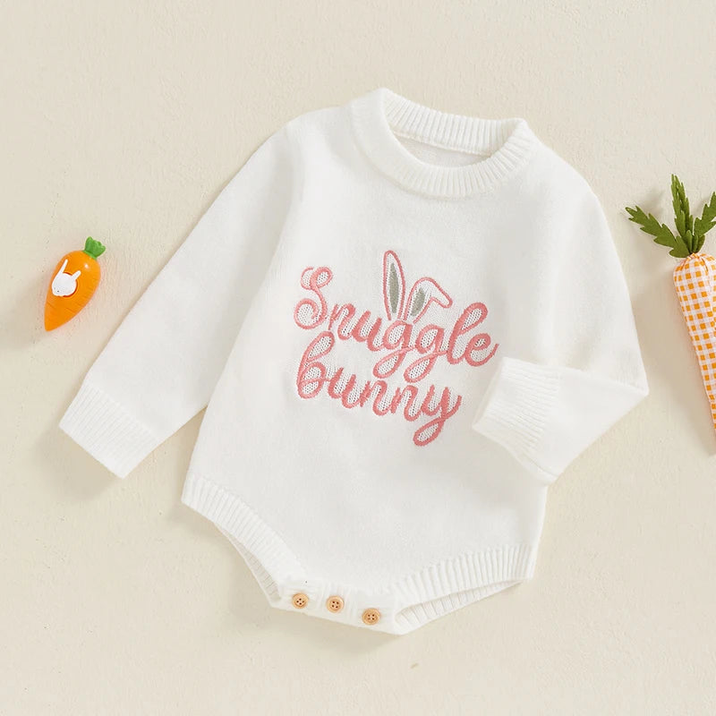 Snuggle Bunny Knitted Romper