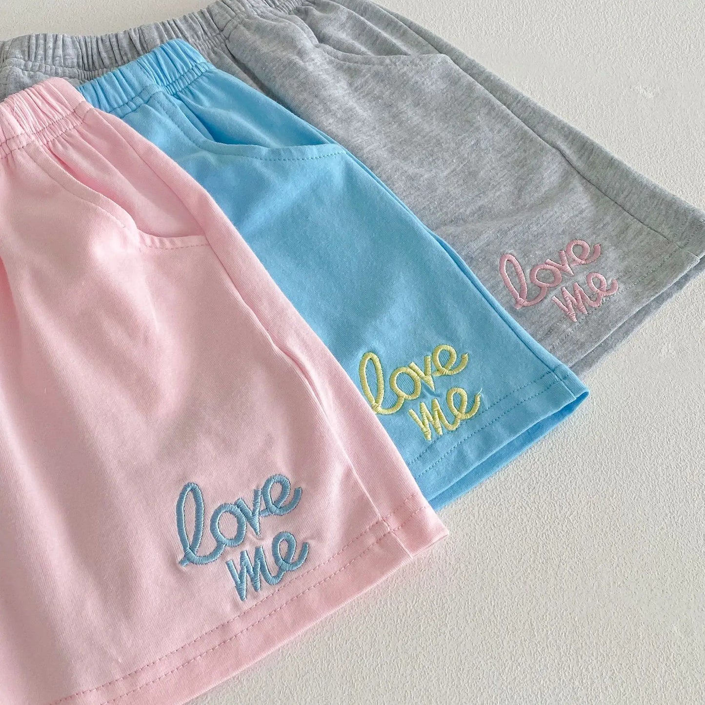 Love Me Shorts Set