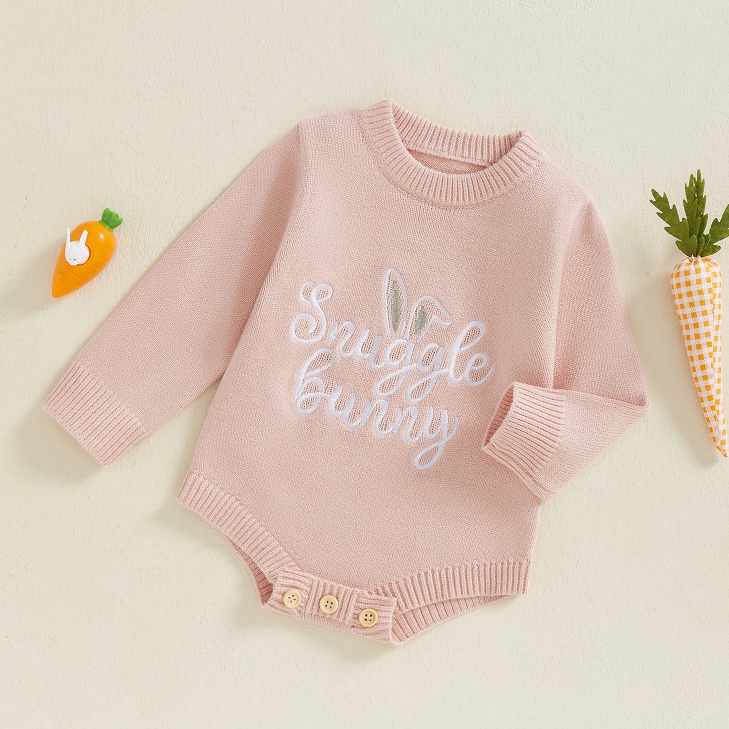 Snuggle Bunny Knitted Romper
