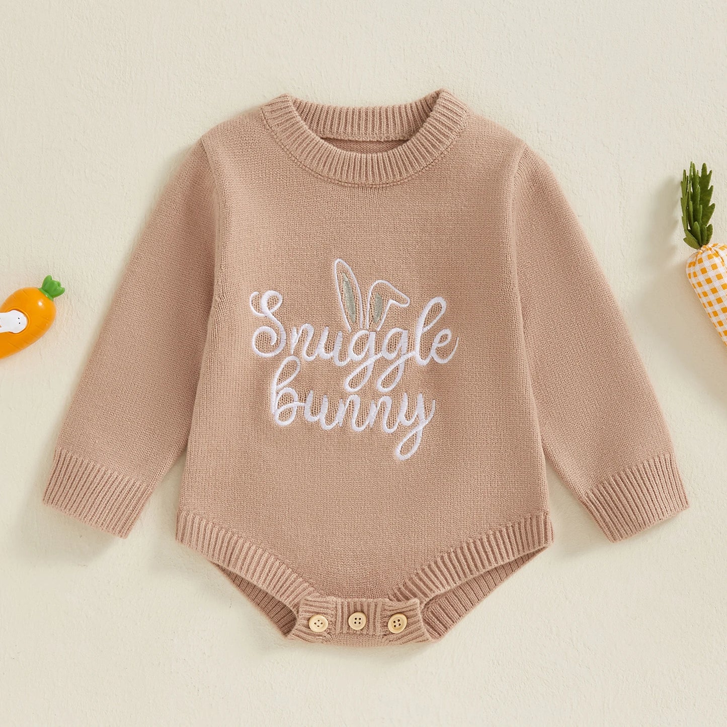 Snuggle Bunny Knitted Romper