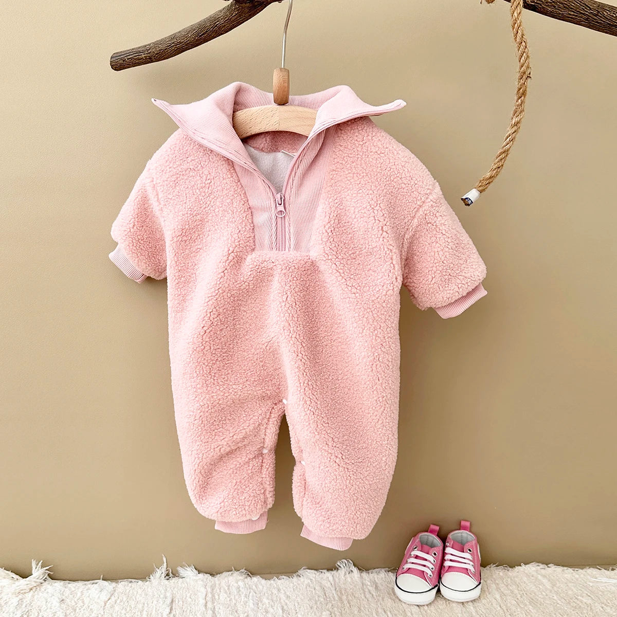 Half-Zip Fleece Snowsuit