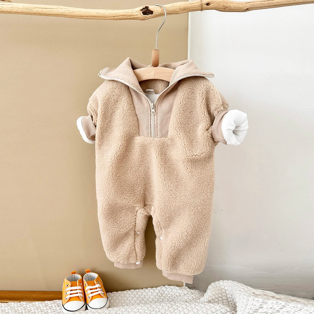 Half-Zip Fleece Snowsuit