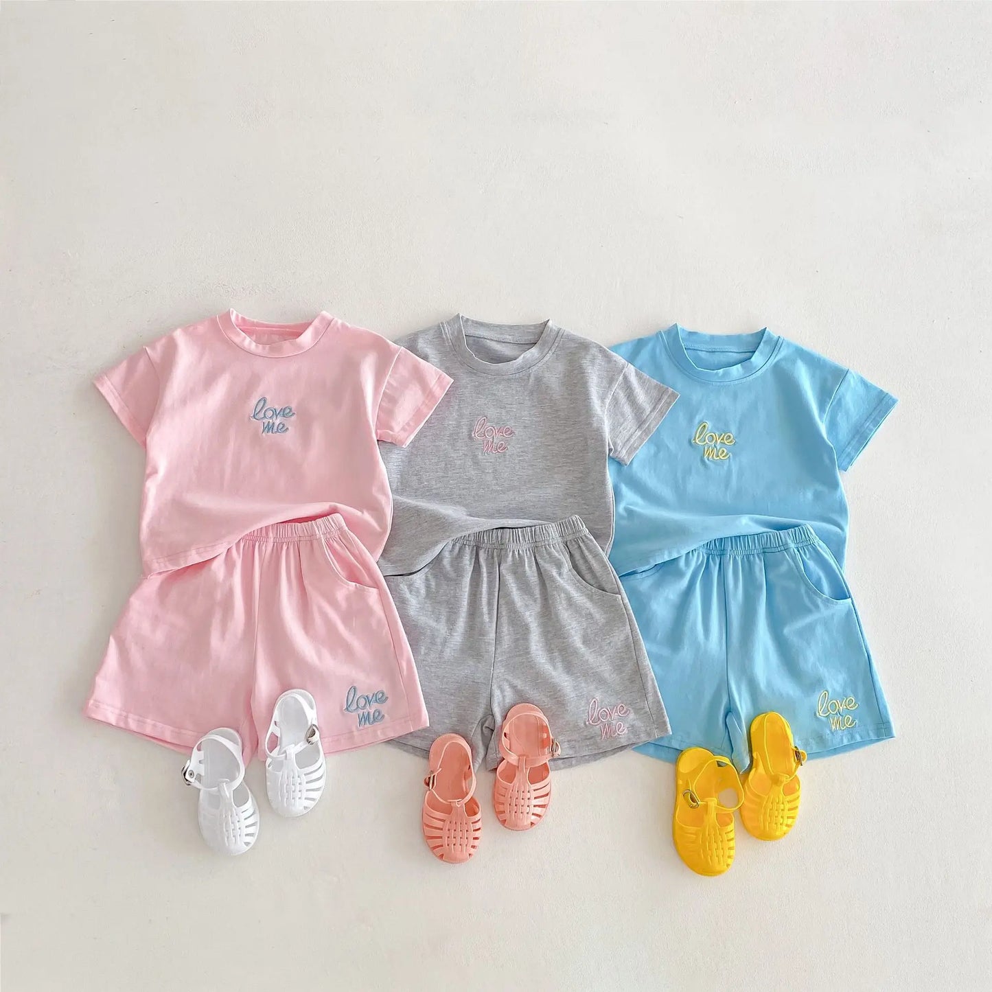 Love Me Shorts Set
