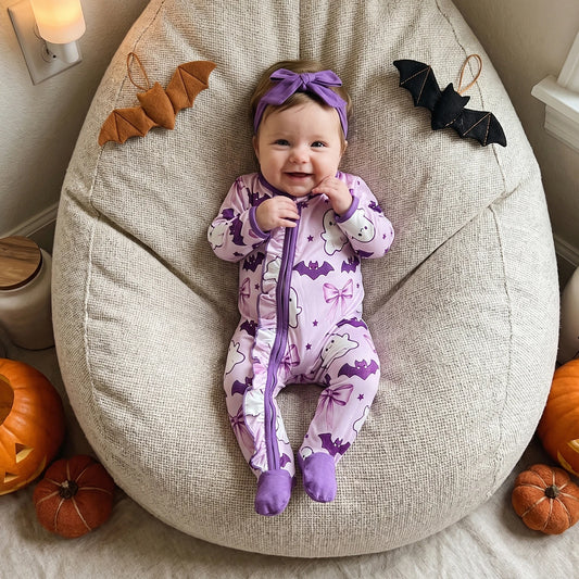 Spooky Romper & Bow