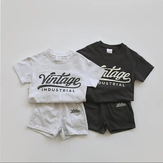 Vintage Cotton Shorts 2pc