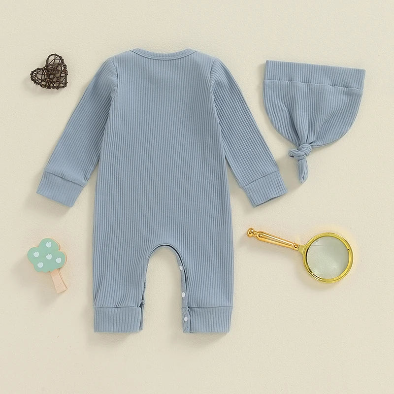 Baby Announcement Romper & Hat