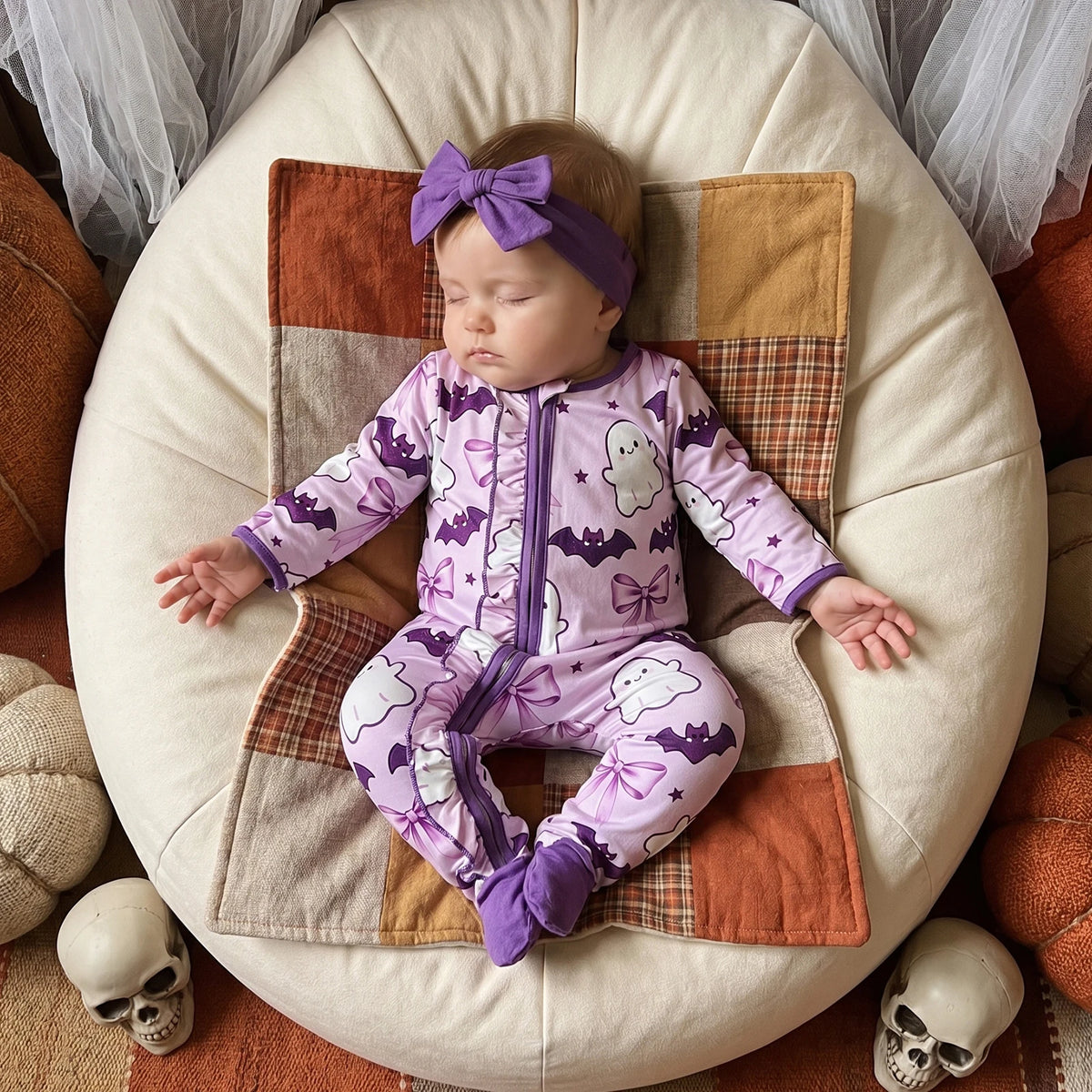 Spooky Romper & Bow